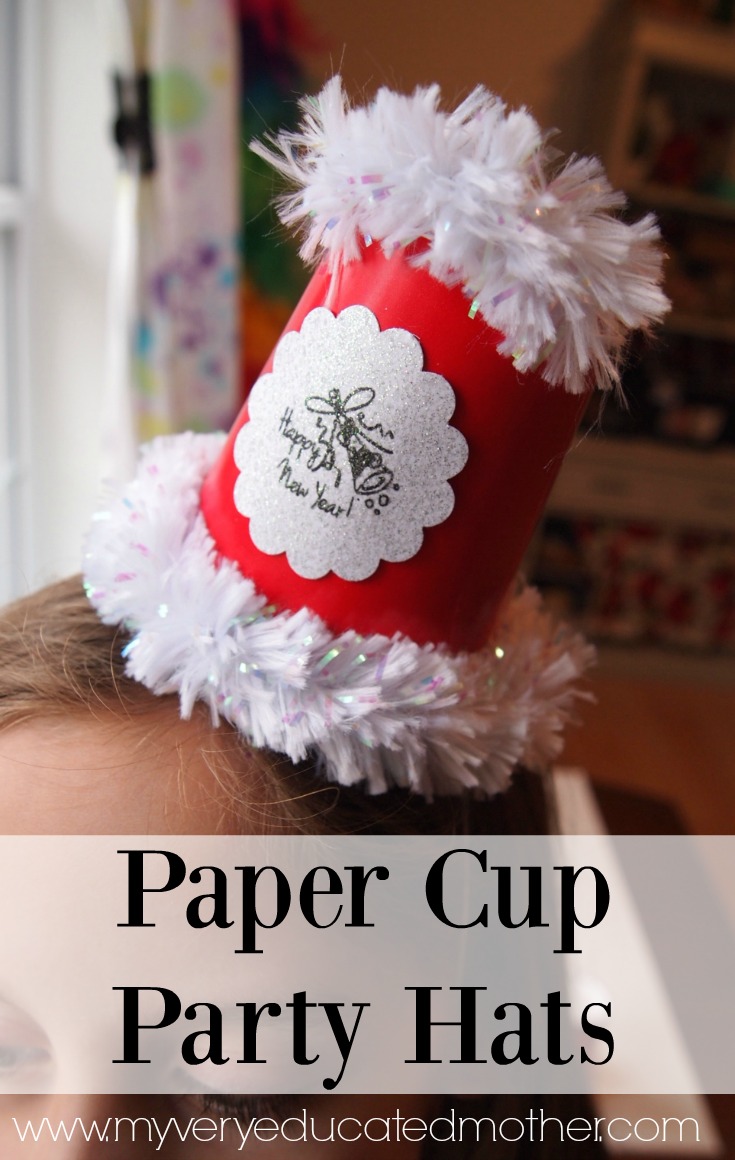 Paper Cup Party Hats 