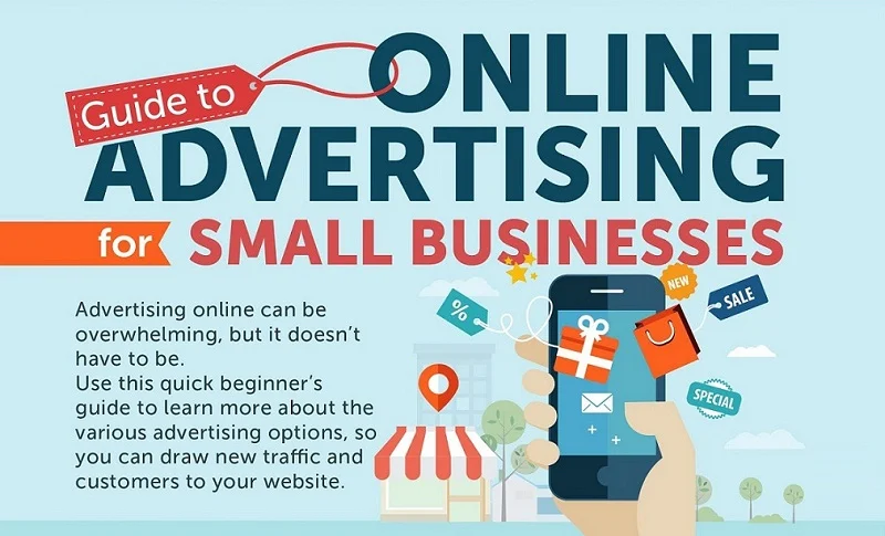 Guide To Online #Advertising For Small Businesses - #infographic