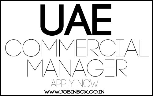 NICO INTERNATIONAL UAE | Commercial Manager Job Vacancy
