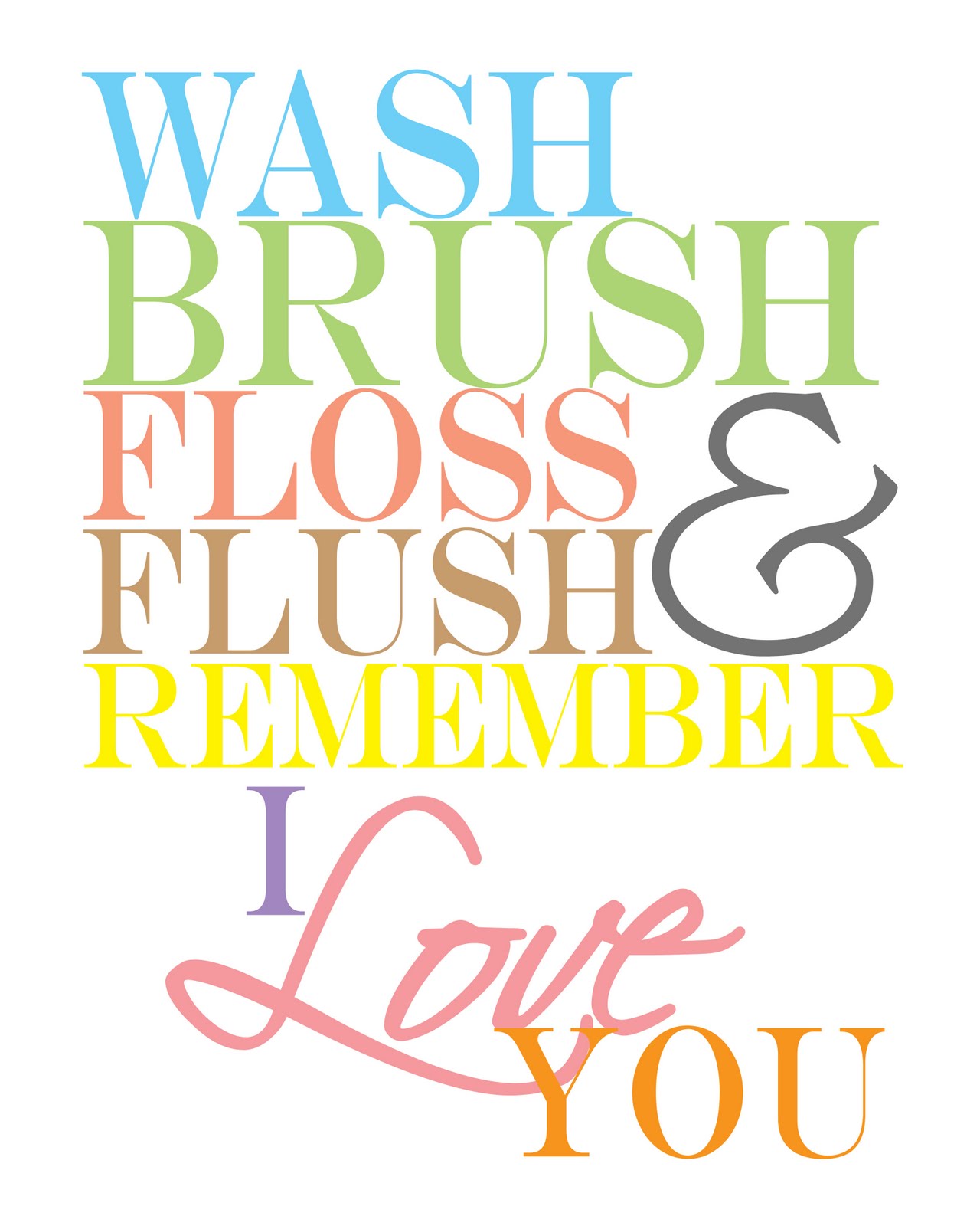 Crafty, Yummy, Home: Bathroom Art