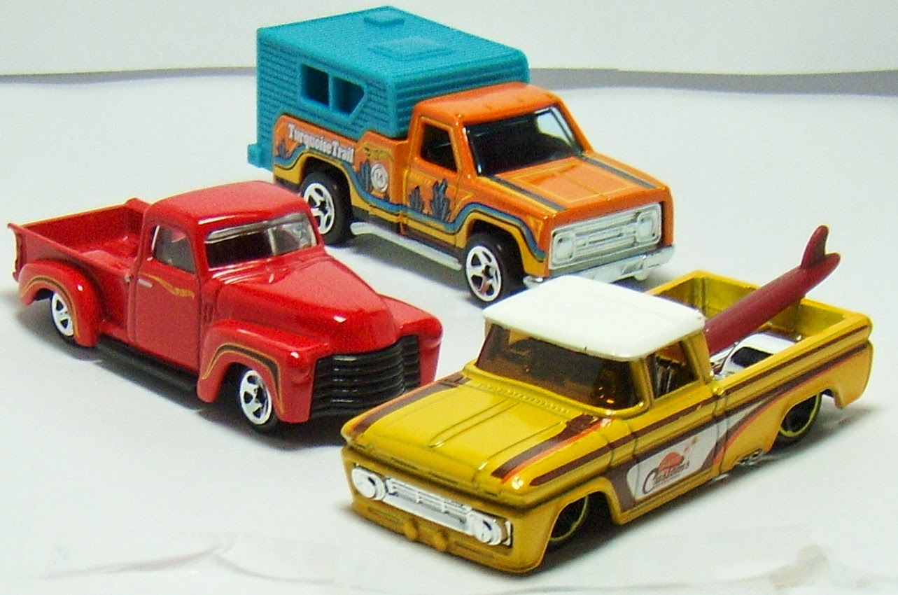 Three trucks with three different personality, all are the essential classi...