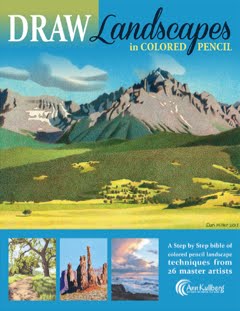 Draw Landscapes in Colored Pencil