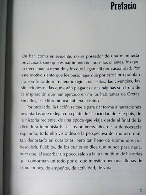 Un bar, como es evidente, Cretas, Queretes, Un tiempo, un café, Ester Puyo Monserrat