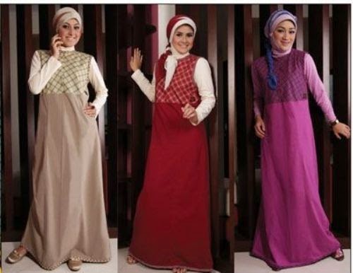 5 Model Baju Muslim Bahan Katun Dingin Enak di Pakai - Model Baju
