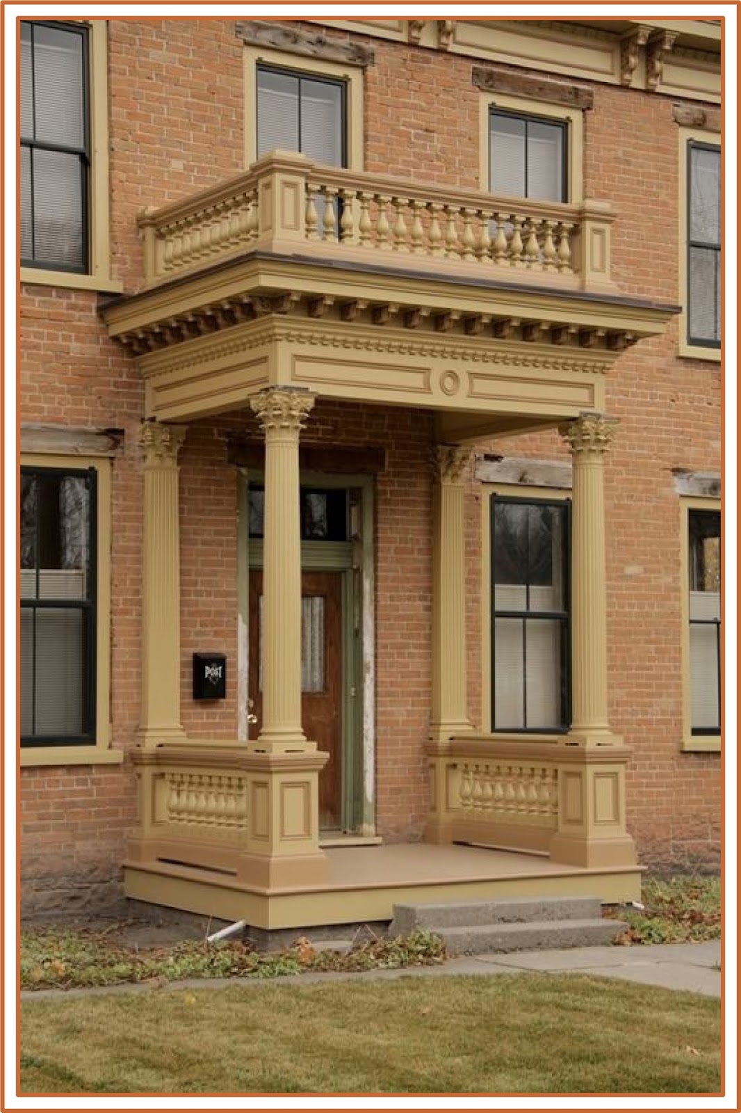 Whispers From The Past/Tales Told Hepworth House Porch Restored
