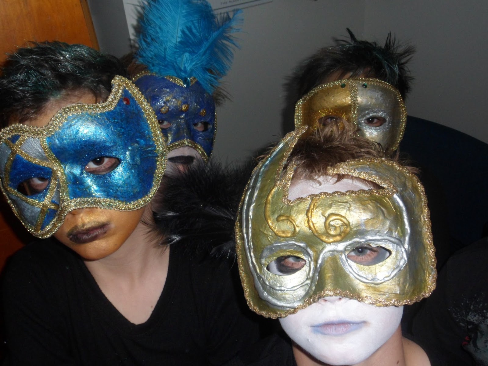 The Whiteboard Witch: The Venetian Mask Parade...