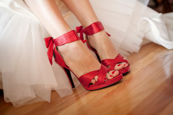 Inspiración: bodas con detalles rojos