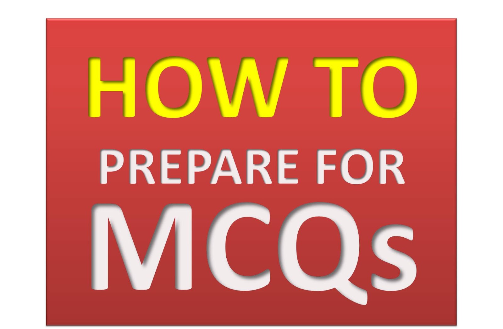 Tech and Tech Top Tips for Appearing in MCQs Part II