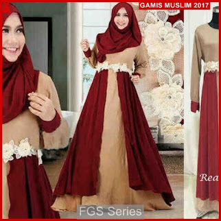 FGS89 Gamis Indry Model Gamis Vamosh BMGShop