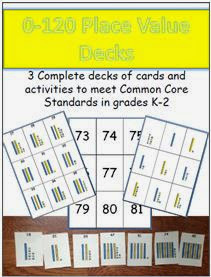 http://www.teacherspayteachers.com/Product/Numbers-to-120-place-value-decks-800015