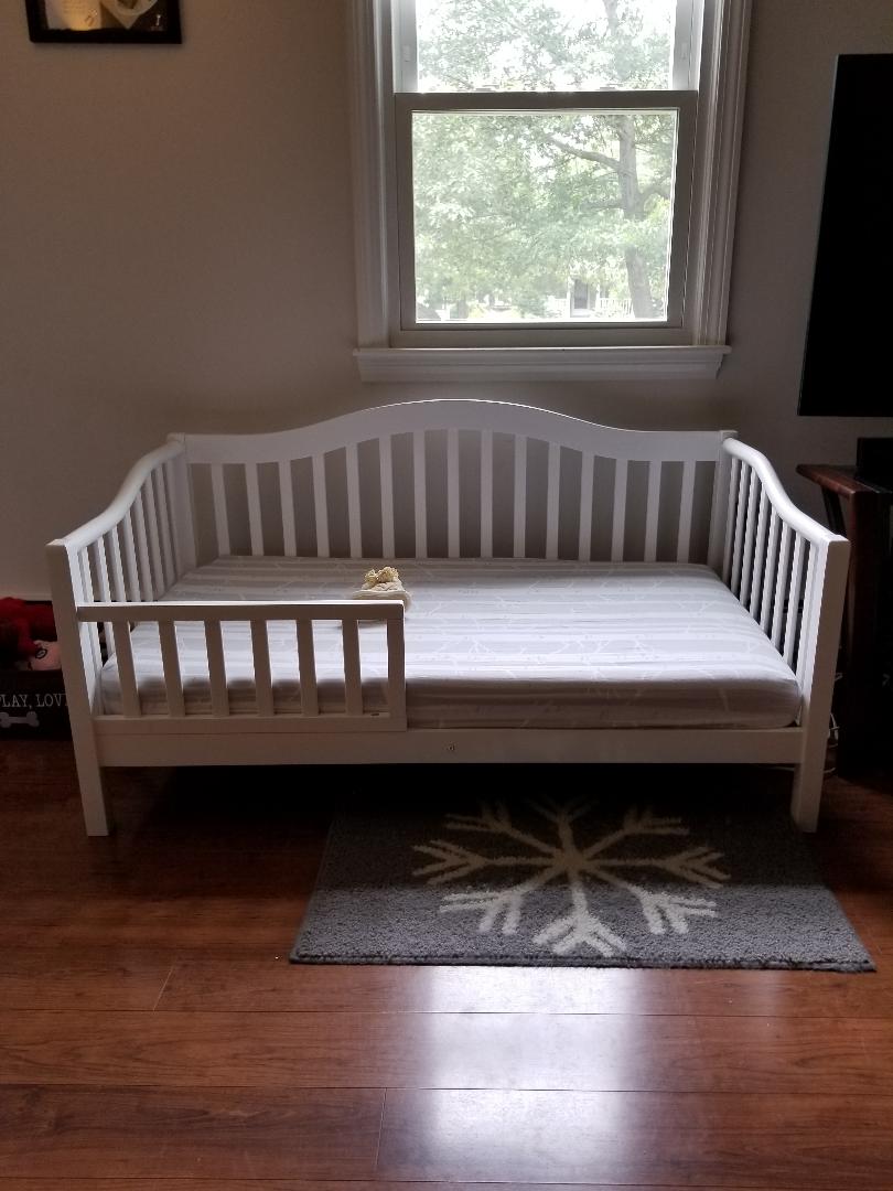Large Dog Bed From Toddler Bed Crib Mattress