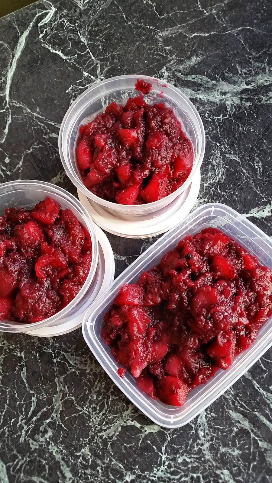 Compote de Pommes & Myrtilles