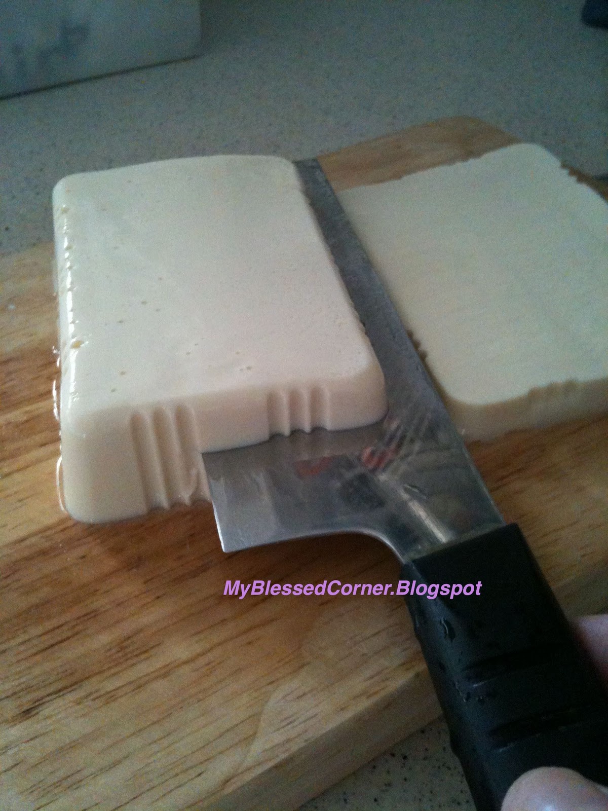 My Blessed Corner... Steamed Tofu with Black Bean Paste