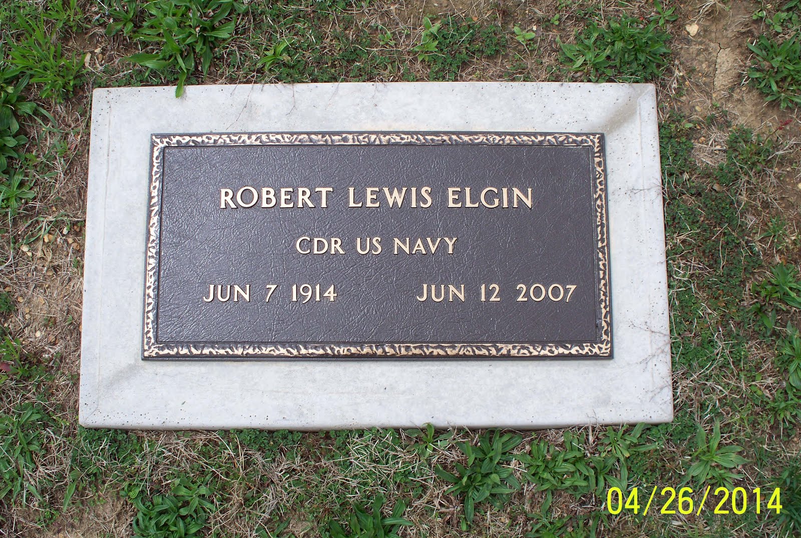 Etienne Hayseed Robert Lewis Elgin, Land Surveyor