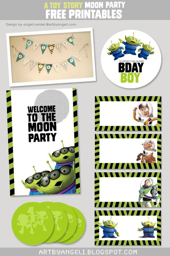 Artbyangeli Toy Story Free Printables Artbyangeli Toy Story Free Printables