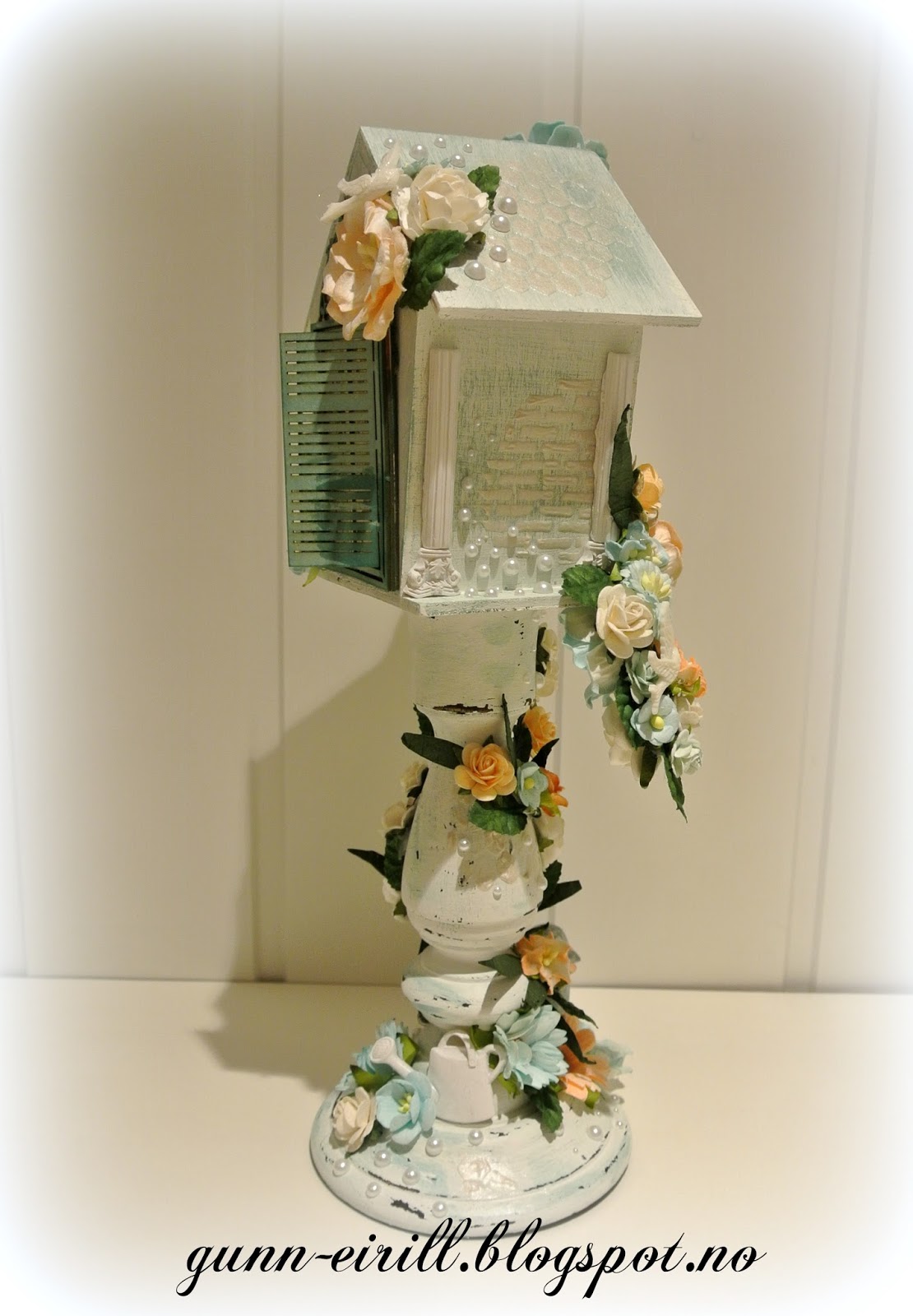 Wild Orchid Crafts Mixed media Bird house