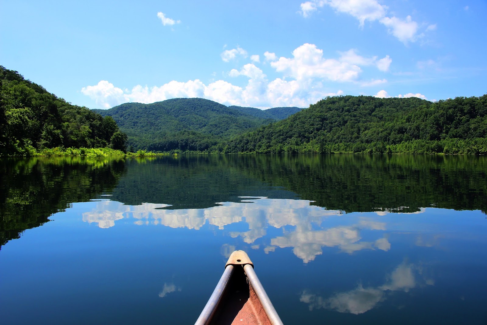 Cumberland Gal Canoe Trip on Chilhowee Lake