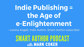 image reads:  "Indie Publishing = the age of e-Enlightenment"