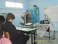 Oficina de Educação Patrimonial aos profs da rede Municipal. Ministrada pela Prof.Ms Ângela Ribeiro