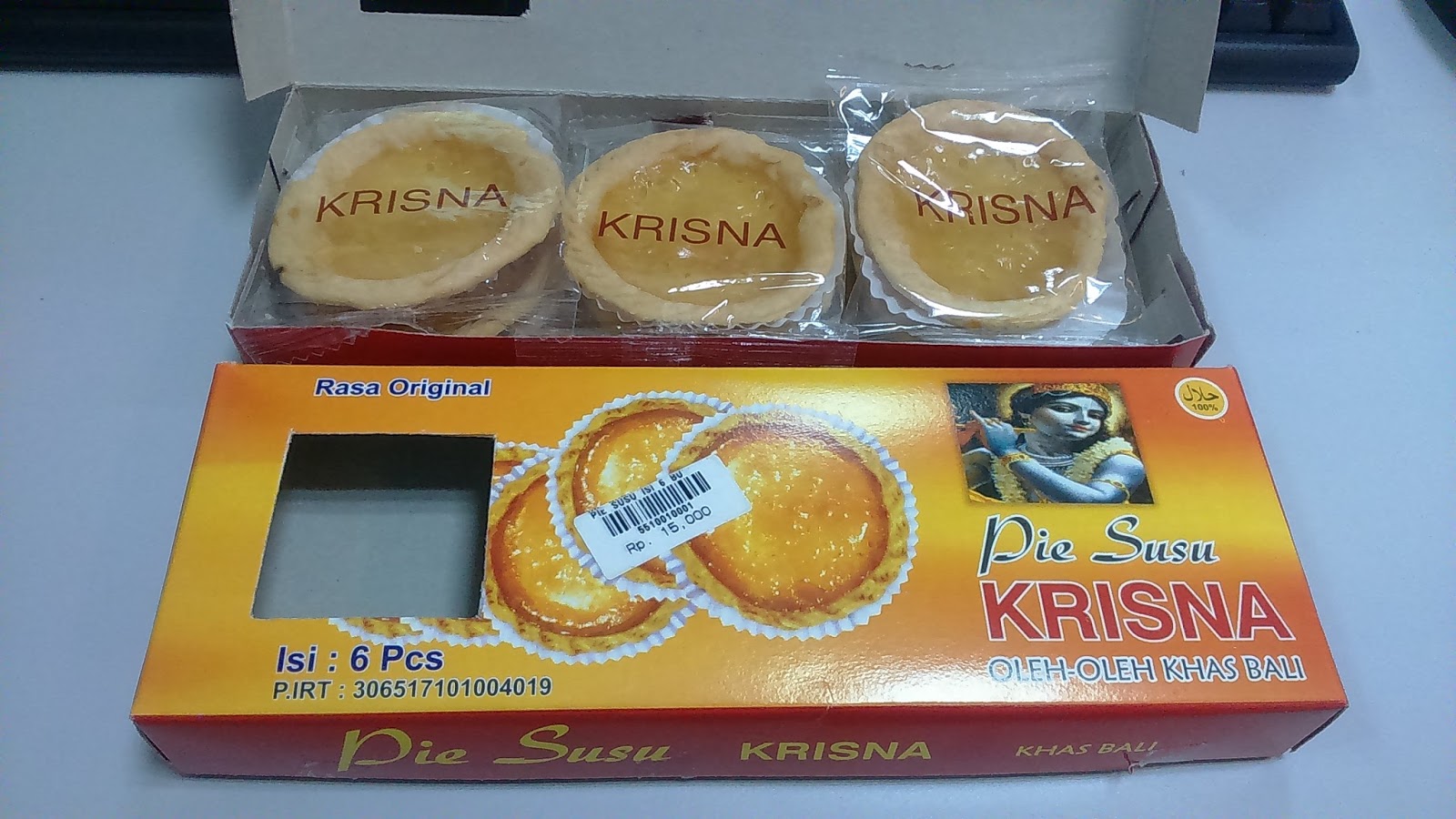 Pie Susu Bali Krisna, Camilan Enak dan Murah Khas Bali