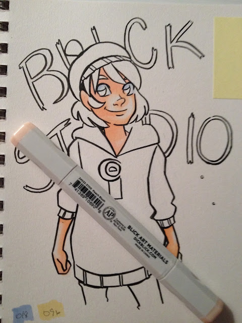 Alcohol Marker Review: Blick Studio Markers
