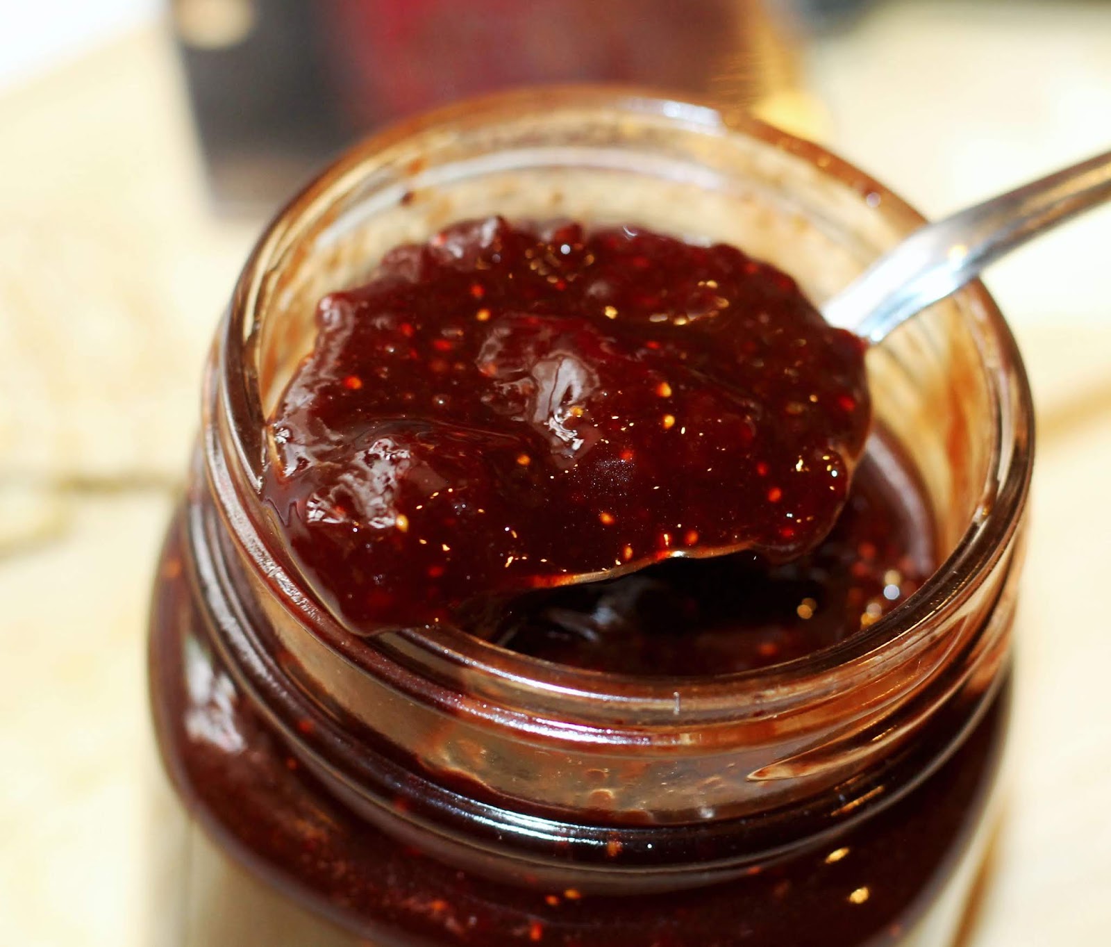 Cooking With Mary and Friends Dark Chocolate Strawberry Jam