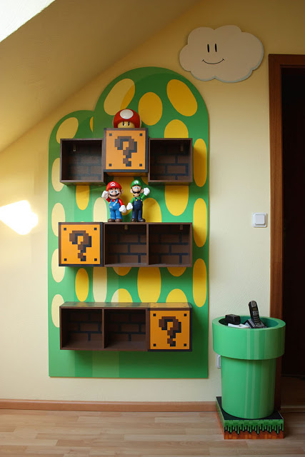 decoração mário bross