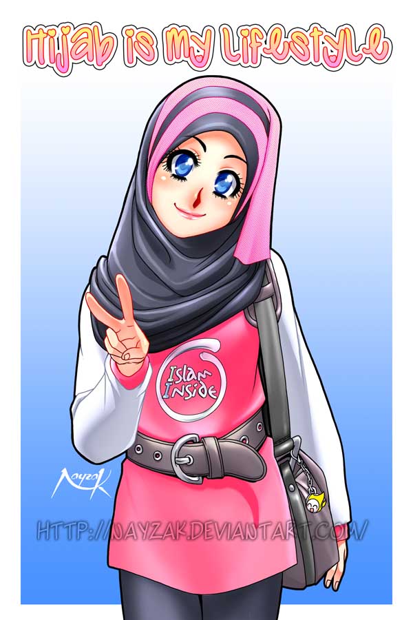 Kartun Muslimah Part 3 - Viral Cinta