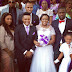 Peter Okoye & Lola all loved up at his sister's wedding - Photos
