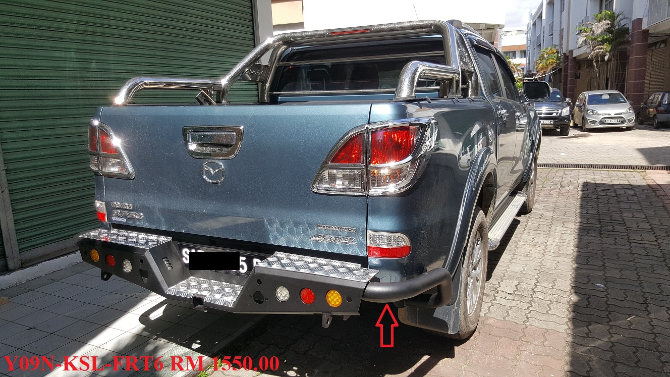 Jrj 4x4 Accessories Sdn Bhd Mazda Bt50 2012 Rear Bumper