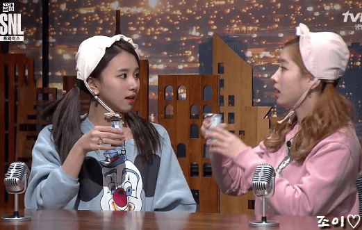 [트와이스] SNL 개인분량 별로못뽑은 미나지효모모위주 그리고 챙둡케미.gif | 인스티즈