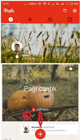 Path Daily | Cara membuat #Path Daily di Path Android - Edukasi Dini