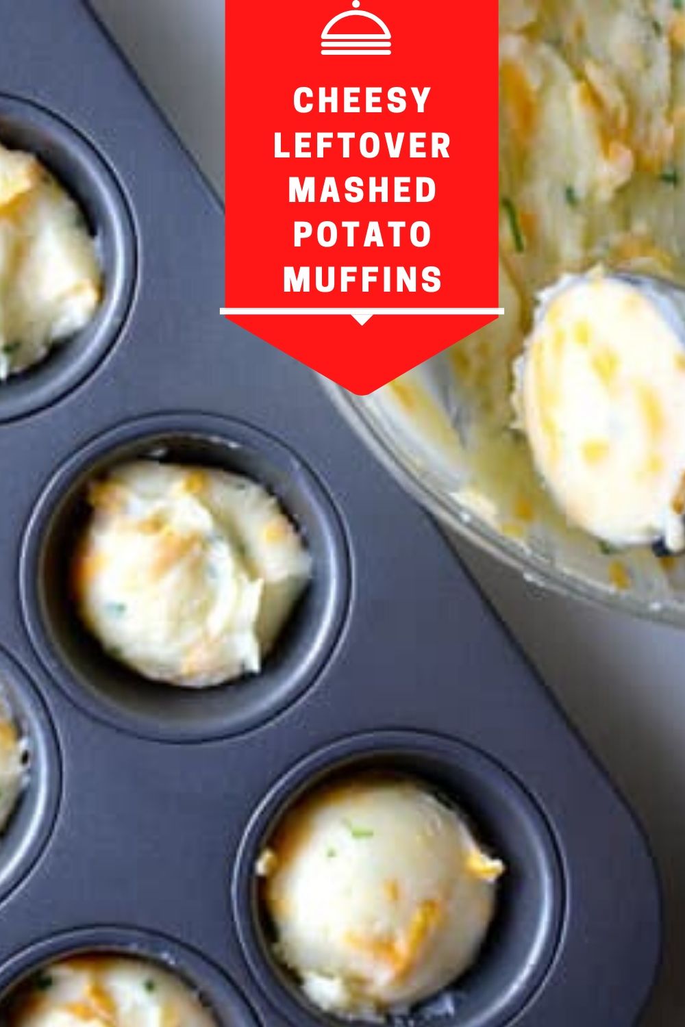 Cheesy Leftover Mashed Potato Muffins - Pukrol Satwa