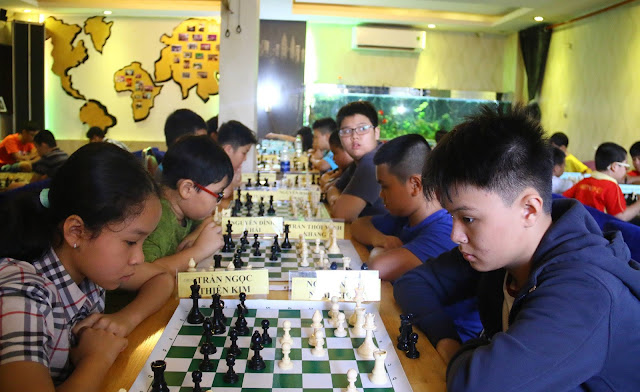 Phát triển tư duy, trí tuệ cho trẻ bằng bộ môn cờ vua
