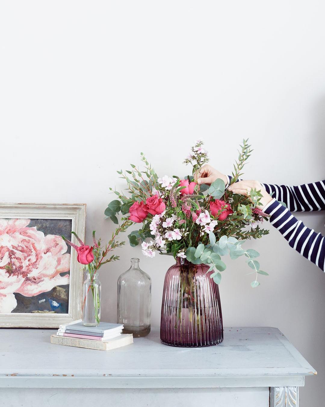 Bloom & Wild Cora bouquet, Valentine's Day flowers - UK lifestyle blog