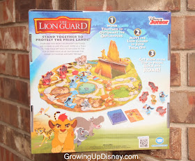 Growing Up Disney, The Lion Guard, back of game box