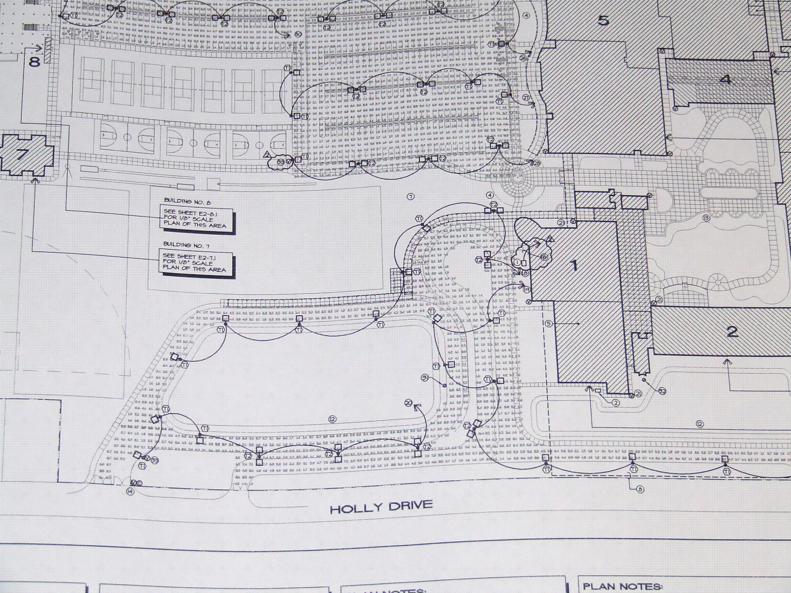 AutoCAD Layout Plan- Lighting, Power and Systems
