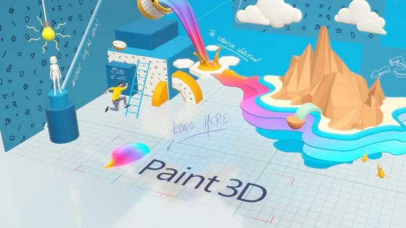 With the Windows 10 build 21332, Microsoft removes 3D Viewer and Paint 3D on clean installs