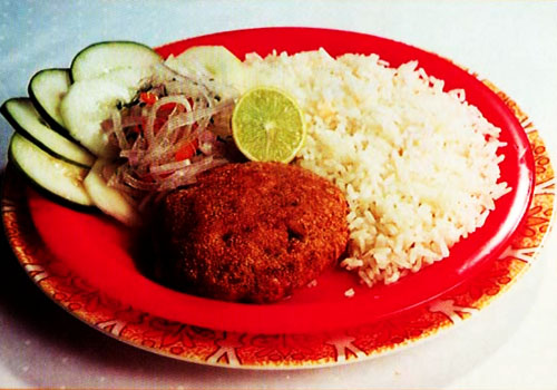 Croquetas de pescado con espinaca y papas