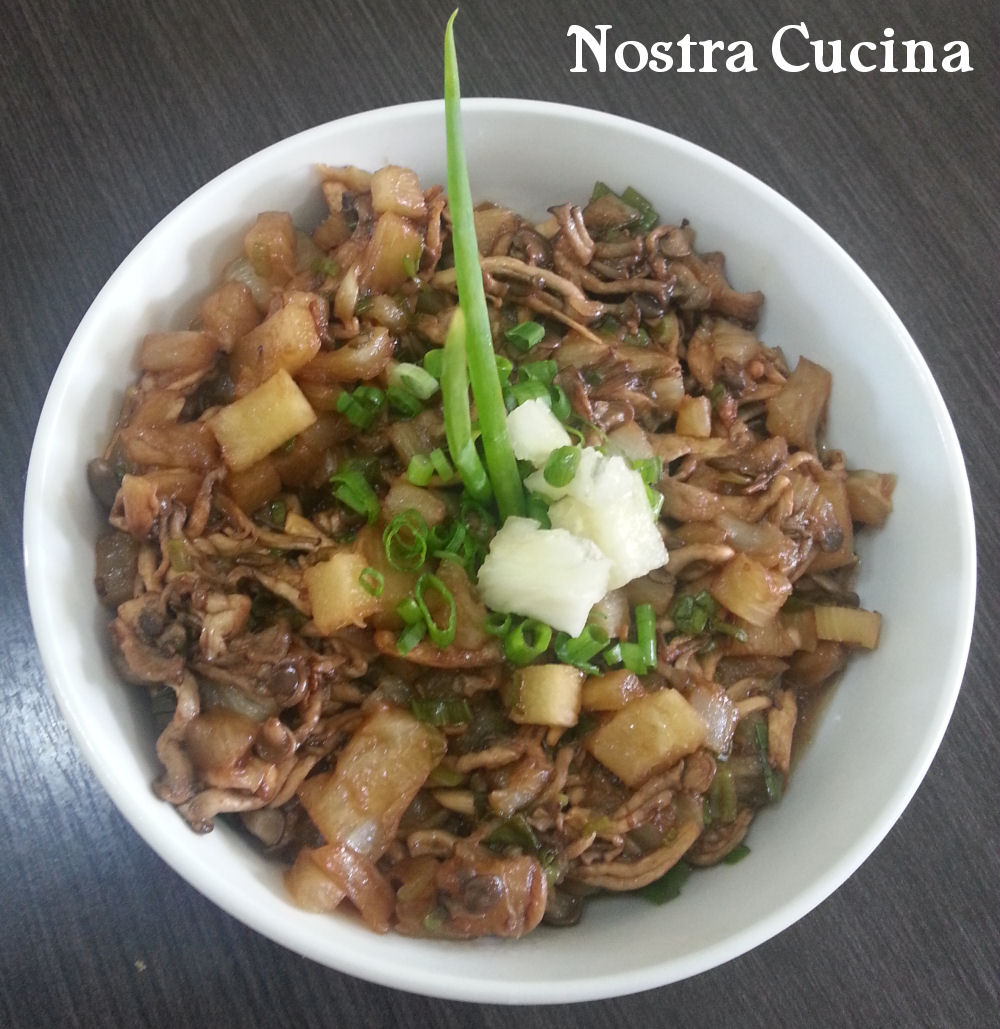 Nostra Cucina Shimeji com Abacaxi