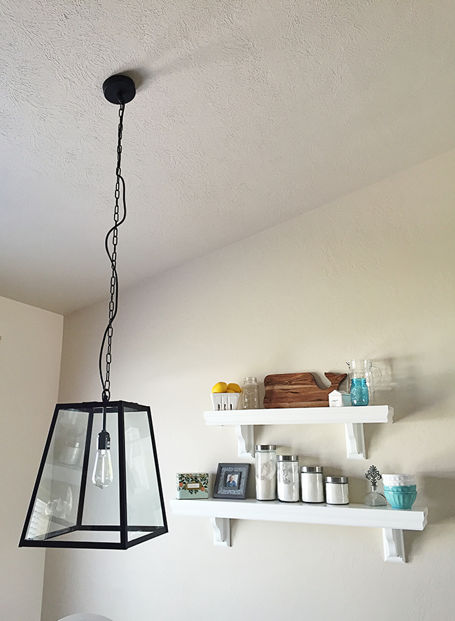 2 Little Love Birds our kitchen & tips for installing west elm pendant