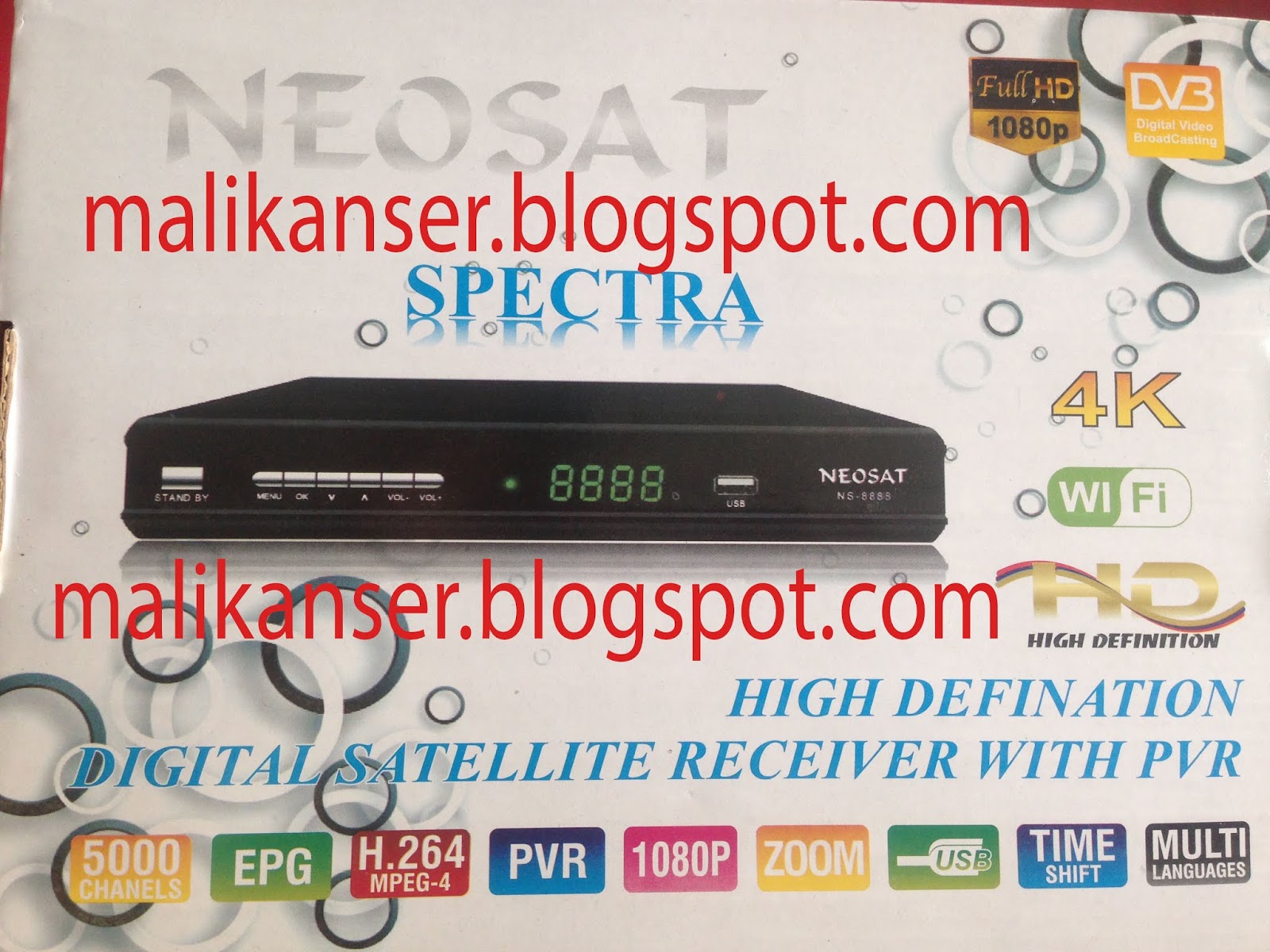 NEOSAT SPECTRA GX6605S HW:203.00.017 AUTO ROLL POWERVU SOFTWARE 2019 NEOSAT SPECTRA GX6605S HW:203.00.017 AUTO ROLL POWERVU SOFTWARE 2019