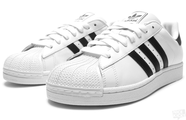 adidas superstar ii white black