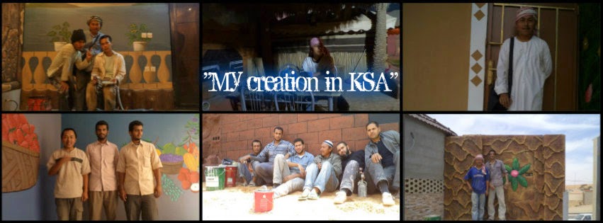 <center>my creation in KSA</center>