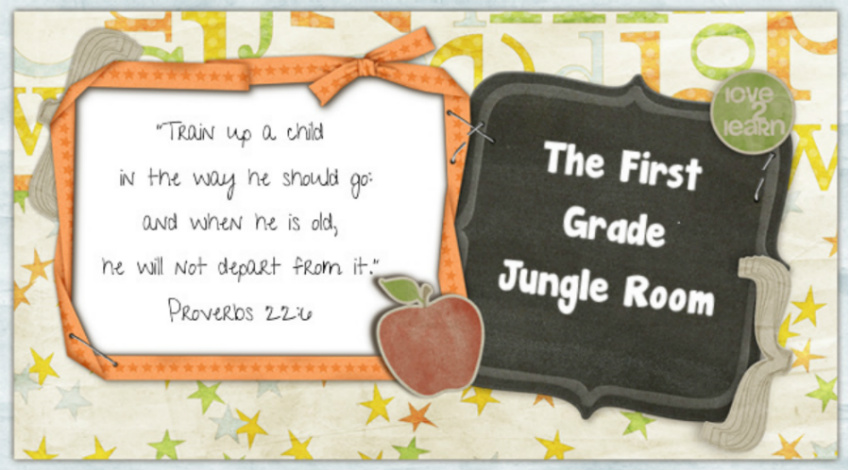 The First Grade Jungle Room