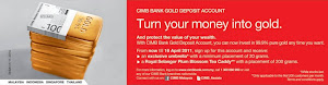 CIMB Bank Gold Deposit Account