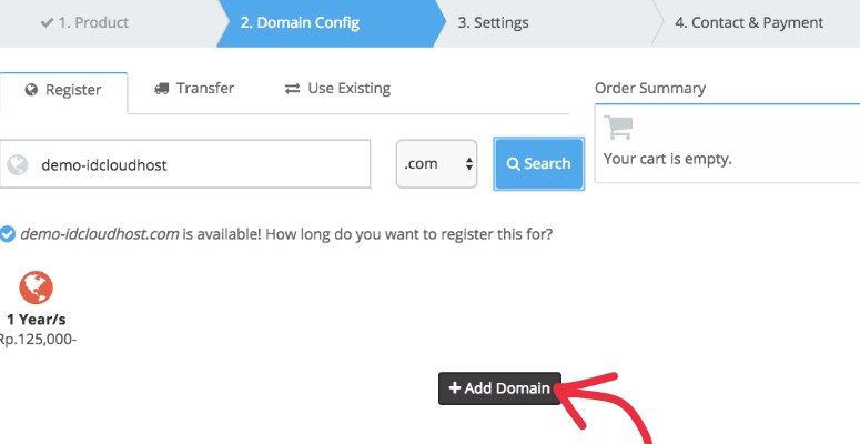 Add Domain IDCloudHost Add Domain IDCloudHost