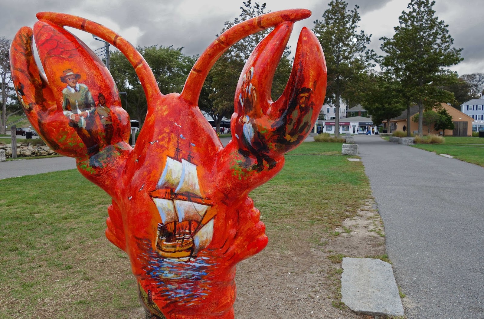 Joe's Retirement Blog: Lobsters on the Loose, Plymouth, Massachusetts, USA