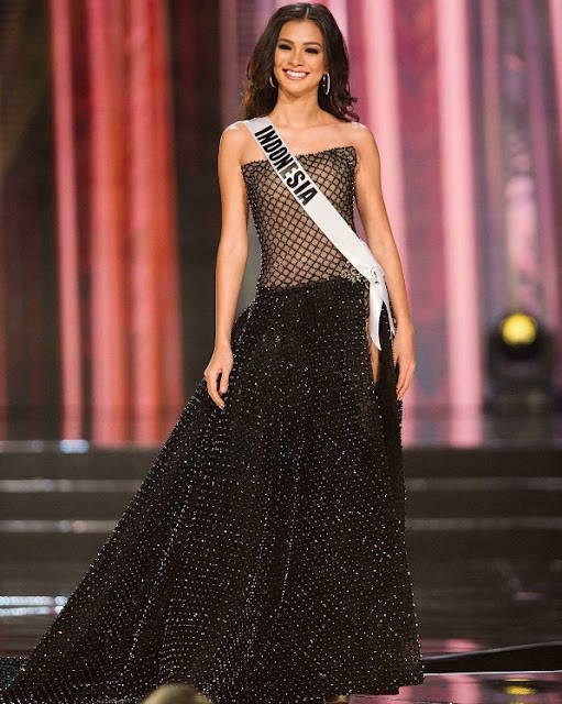 Đầm dạ hội của Lệ Hằng được đánh giá top đẹp nhất Miss Universe 2016 Indonesia