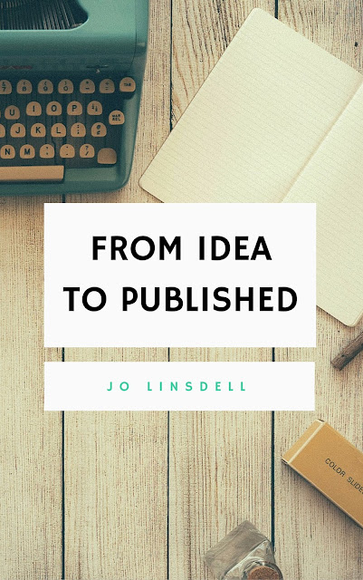 #WNFIN Prep: Draft Cover Art for "From Idea to Published" #Writing #NovChallenge